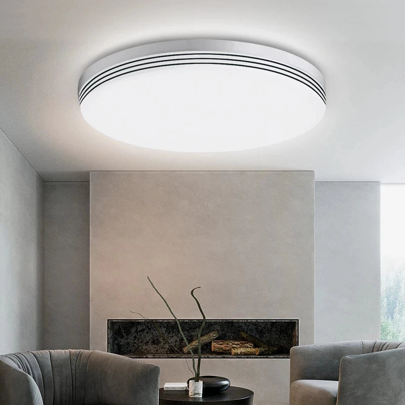 plafonnier rond ultra-mince led moderne pour éclairage intérieur