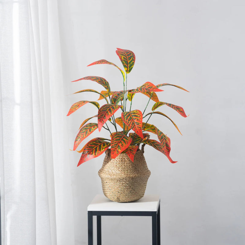 plantes artificielles arbre tropical feuillage décoratif pour intérieur et extérieur