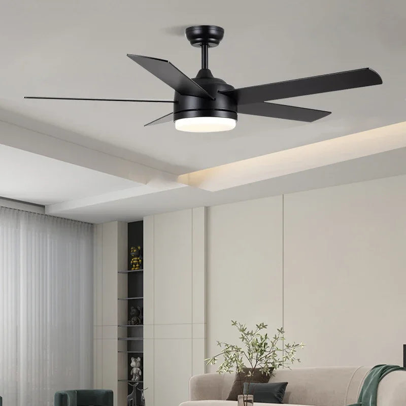 3 Blade Silent Motor 52 Inch High Wind Ceiling Light With Suitable For LED Ceiling Fan Remote Control In Living Room And Dining