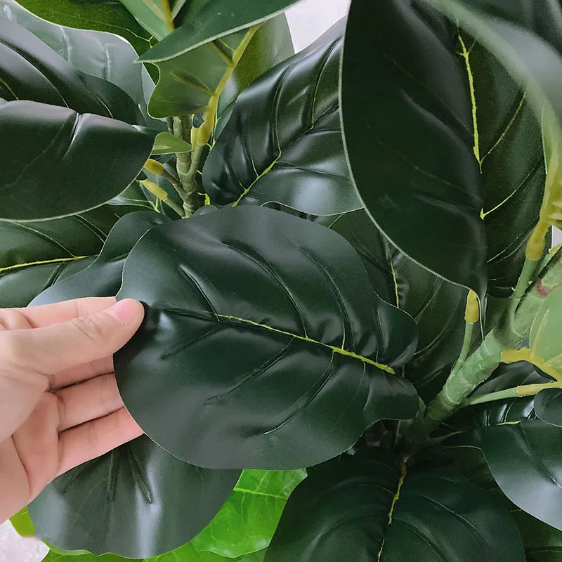 plante artificielle ficus lyrata pour décoration intérieure et extérieure