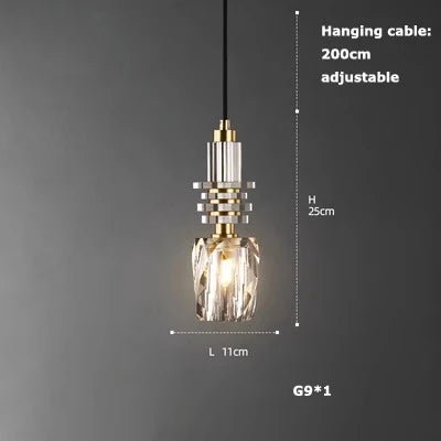 lustre moderne à LED pour un éclairage élégant et design