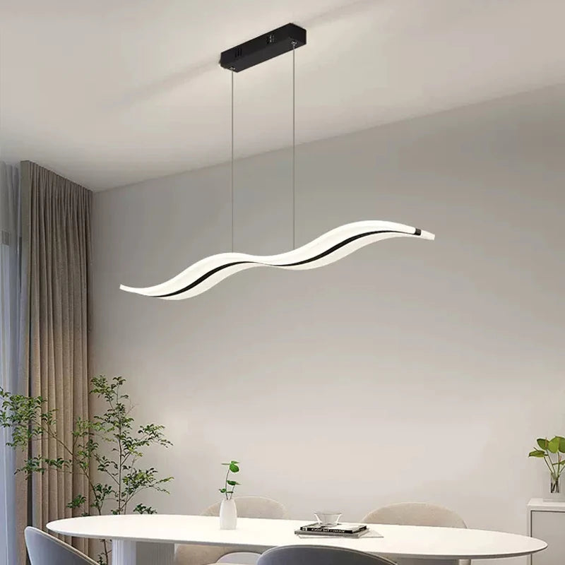 suspension led moderne pour décoration intérieure élégante