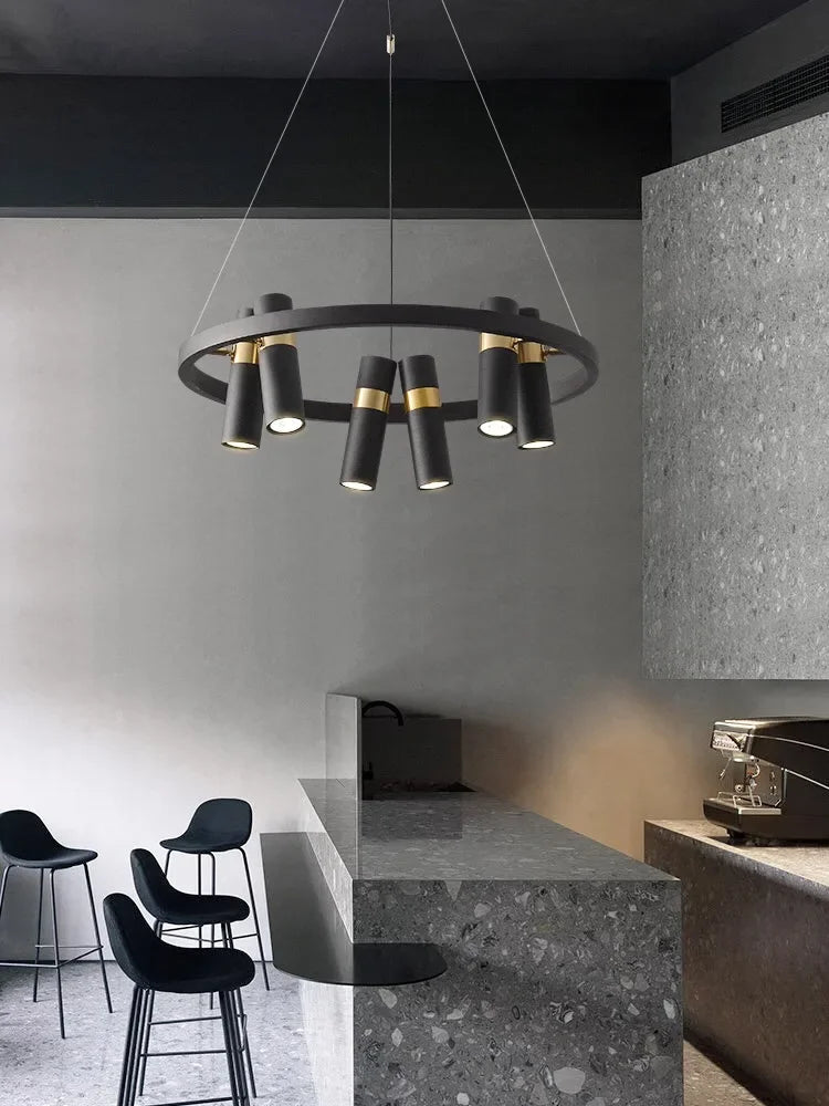 Kitchen Island Hanging Spotlight Living Room Pendant Lamp Ceiling Chandelier Suspension