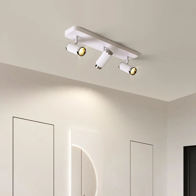 Surface Mount Cloakroom Ceiling Lamps 350 Degree Adjustable LED Spotlight Living Room Aisle Hallway Stair Ceiling Light White