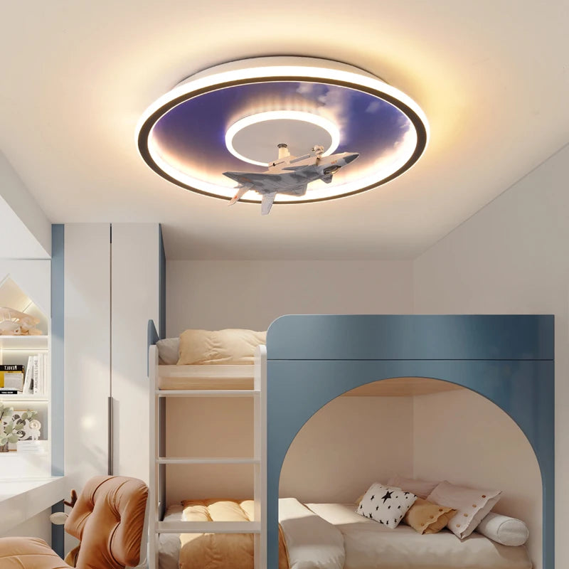 plafonnier moderne pour chambre d'enfants et décoration intérieure