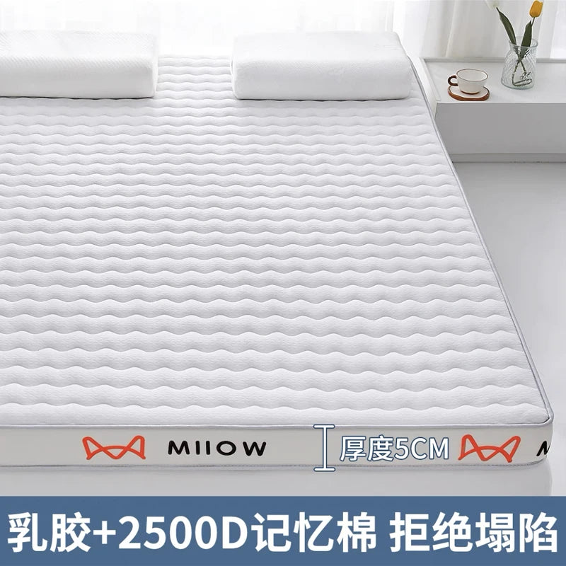 matelas en latex thaïlandais haut de gamme pour lit double