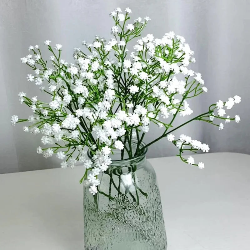 bouquet de fleurs artificielles étoiles pour fêtes et décorations