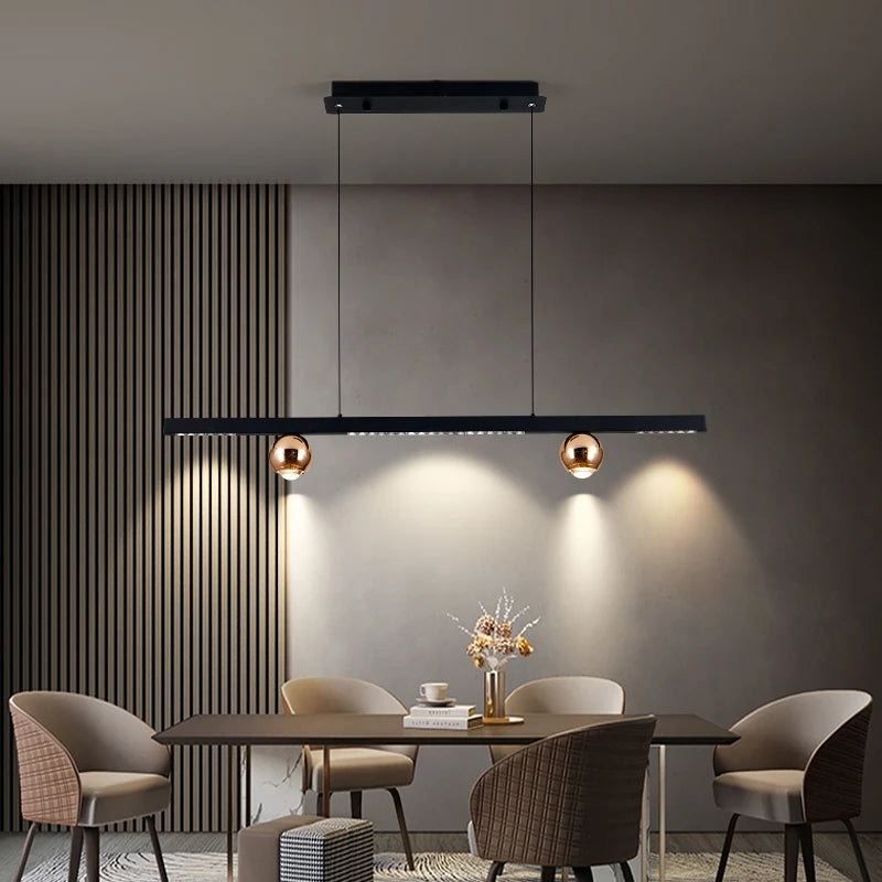 lustre nordique led moderne design simple haut de gamme