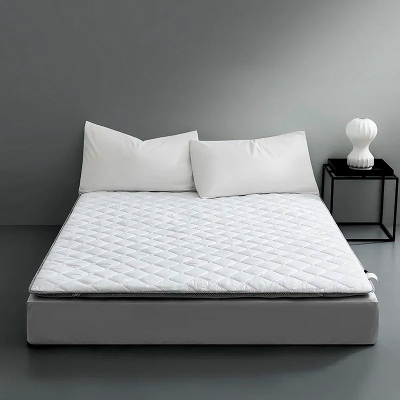 matelas d'hôtel king pour couple avec refroidissement et surmatelas pliable