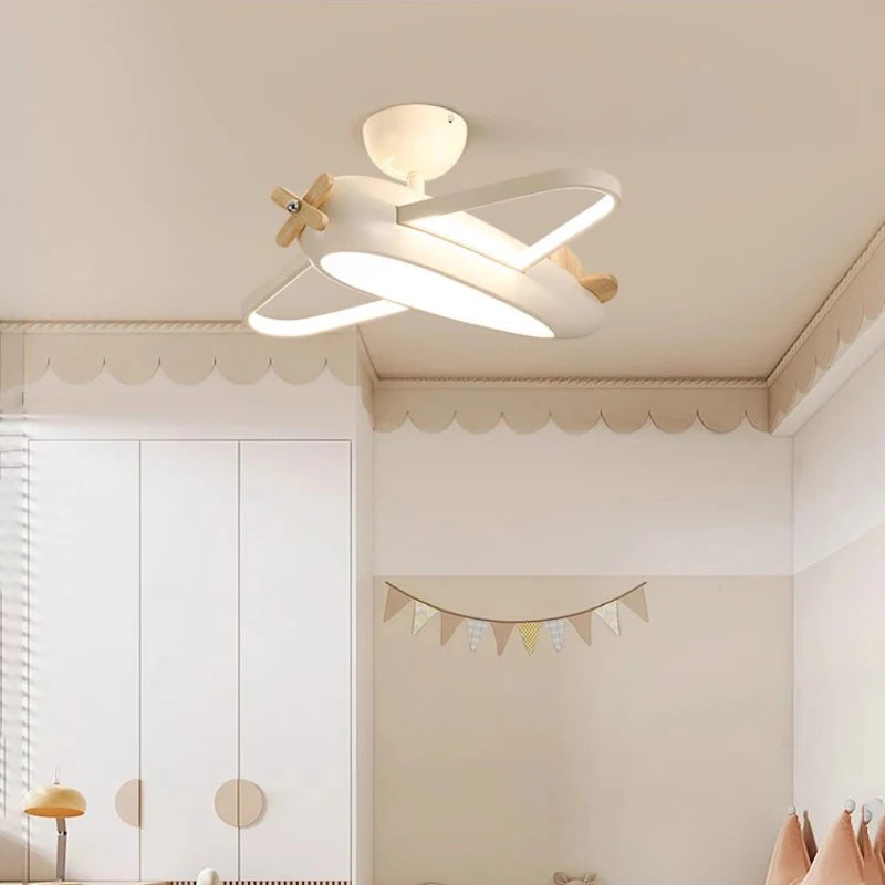 plafonnier hélicoptère moderne pour chambre d'enfant garçon