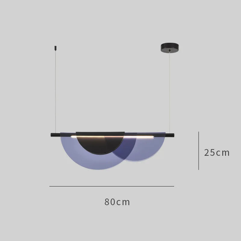 suspension à led créative pour décoration intérieure moderne