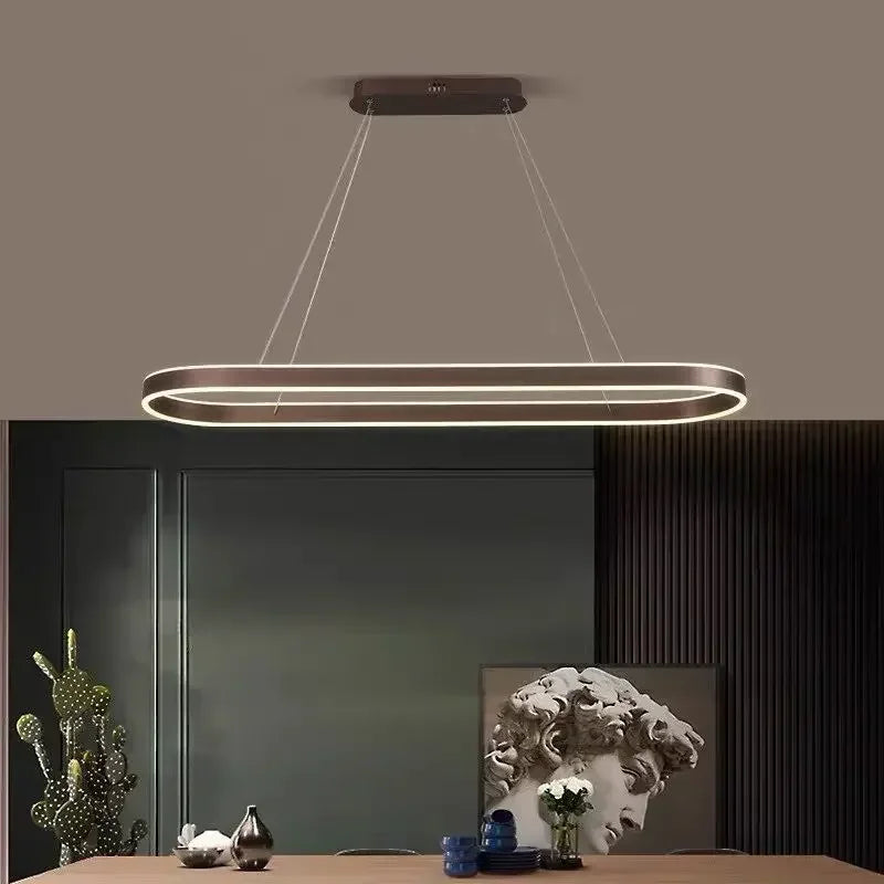 suspension à led moderne pour décoration intérieure élégante