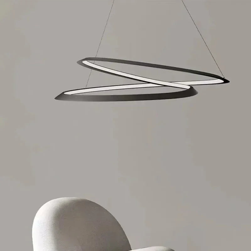 lustre led suspendu design moderne luminaire décoratif intérieur