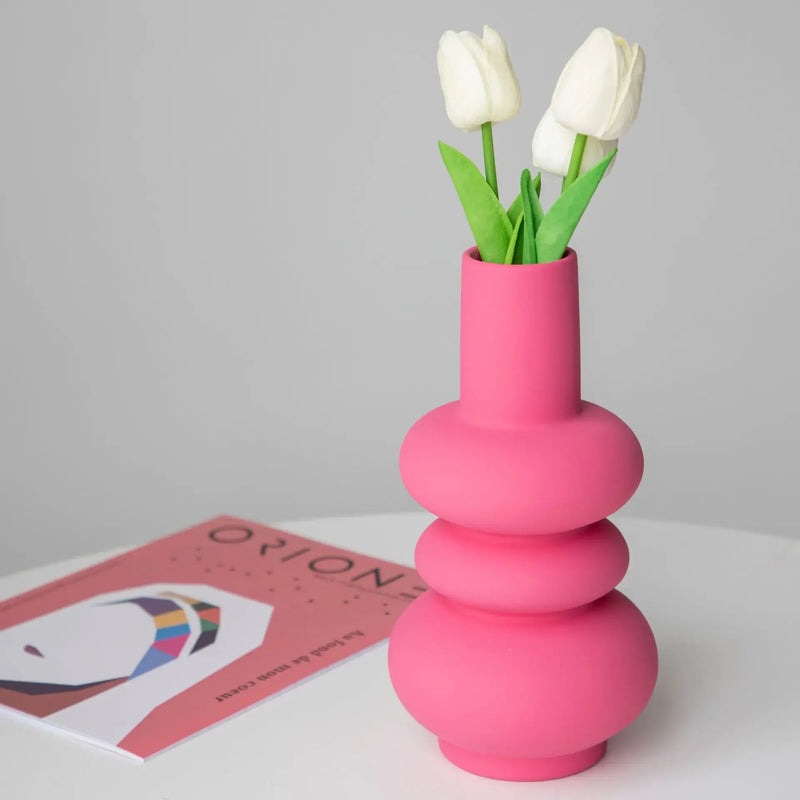 vase créatif en céramique pour décoration florale moderne