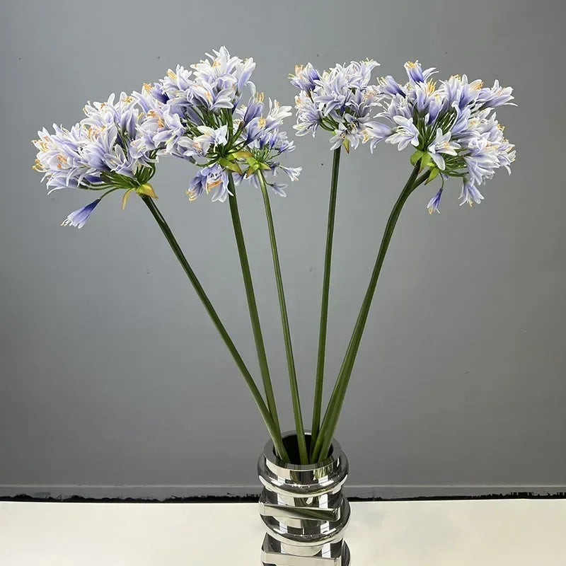 lot de 2 fleurs en soie pour décoration intérieure moderne