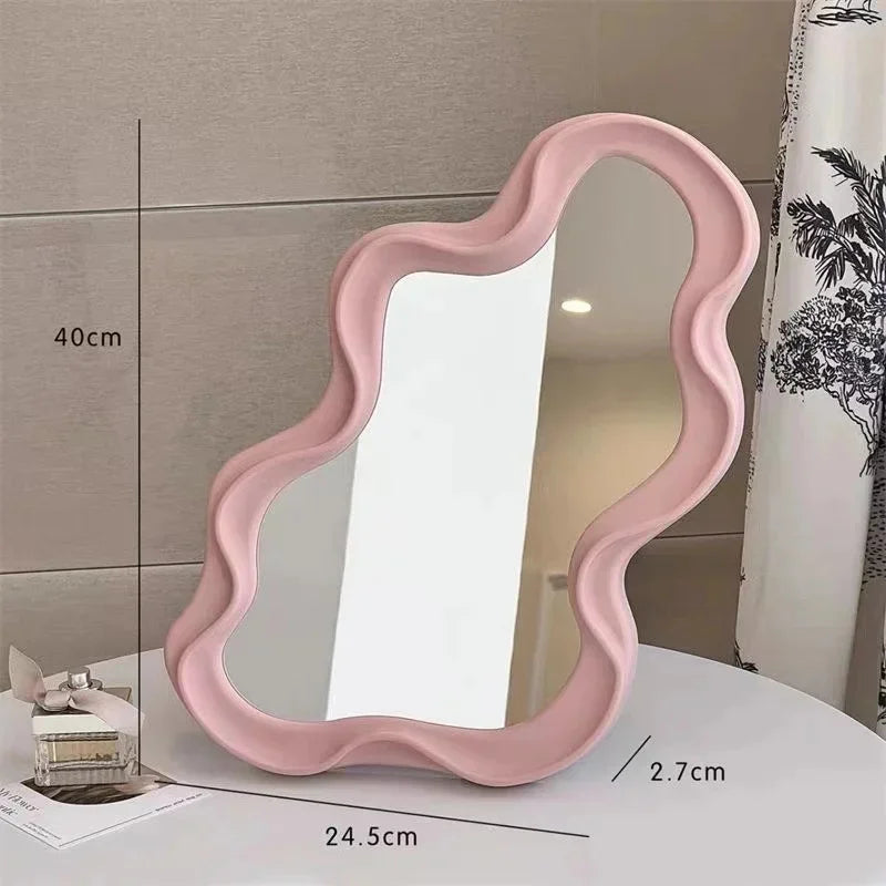 miroir vertical nuage pour bureau dortoir salle de bain décoration