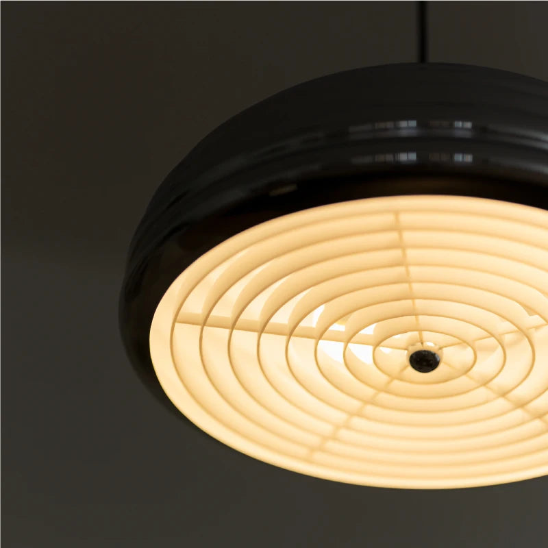 suspension rétro à LED avec bras pivotant pour intérieur industriel