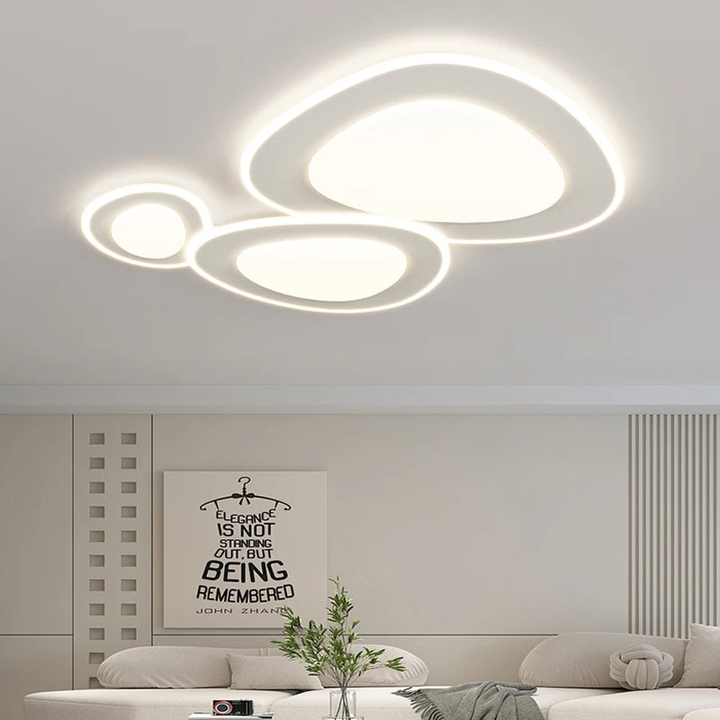 lustre moderne dimmable pour décoration intérieure design élégant