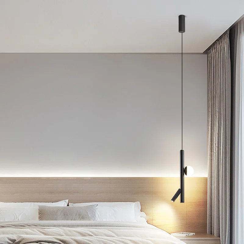 Suspension long ligne moderne minimalisme led luxe