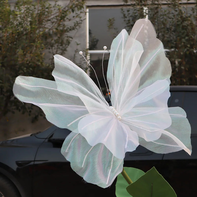 fond de papillon en maille pour mariage et fête