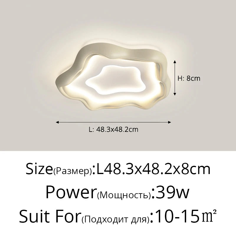 plafonniers à led modernes pour un éclairage intérieur créatif