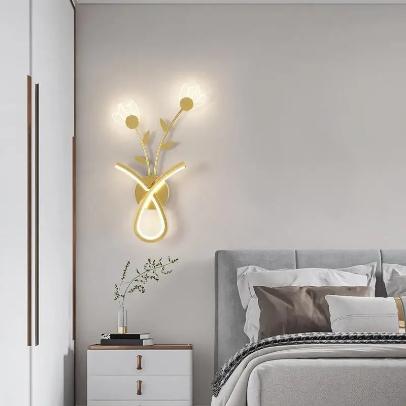 applique murale led moderne pour décoration intérieure élégante