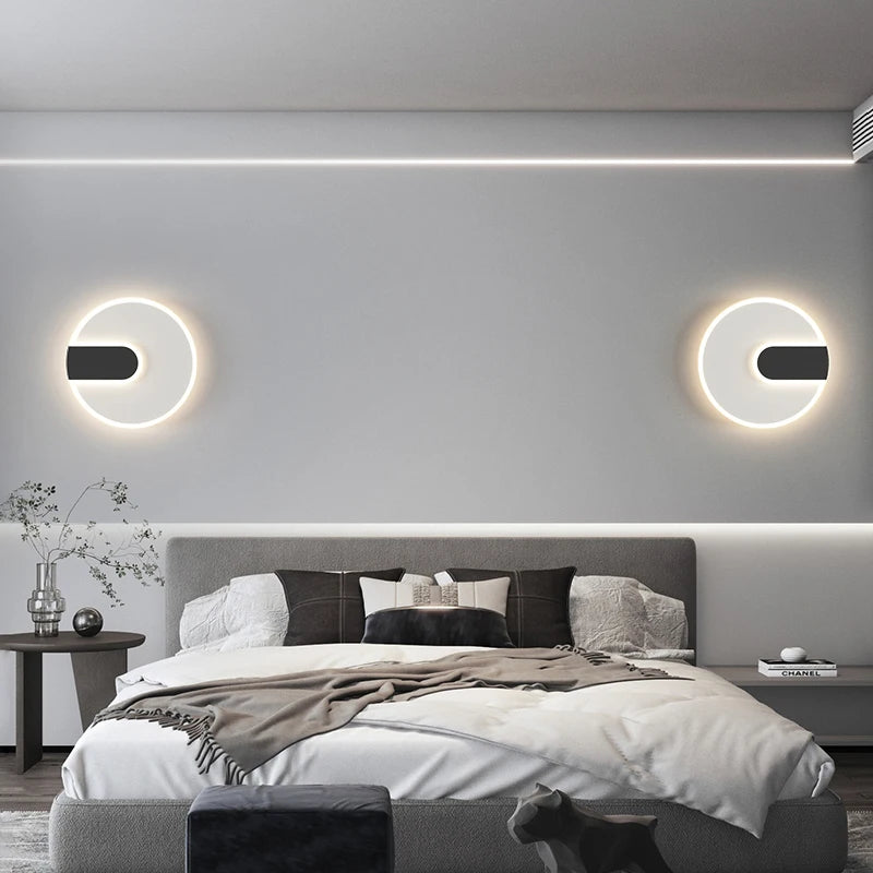 lampe de chevet murale led minimaliste loft décor 2023