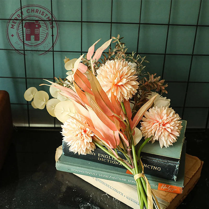 bouquet de fleurs artificielles pour décoration intérieure mariage