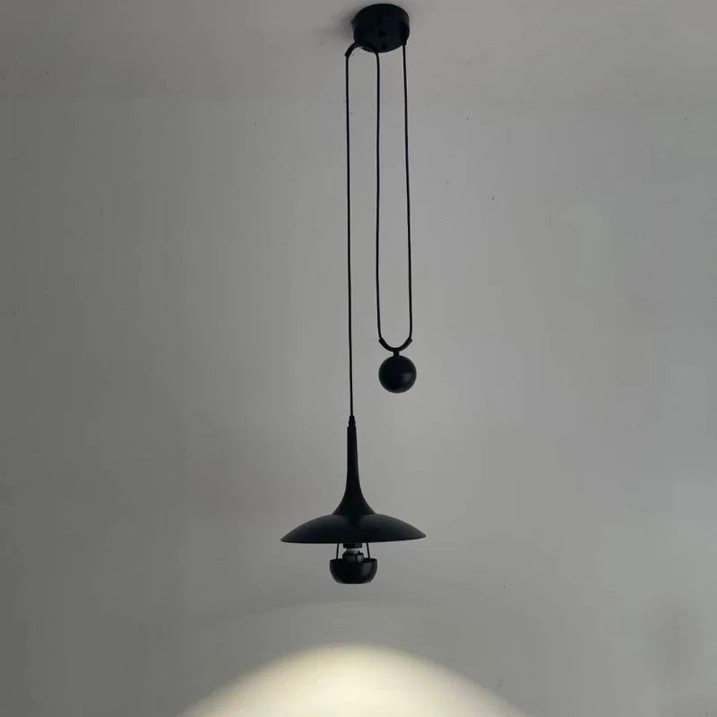 lustre minimaliste design ovni pour intérieur moderne créatif