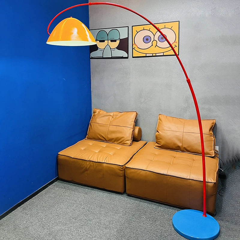 Lampadaire De mise à niveau mobile pour chambre d'enfants mignon esthétique Unique lampadaire contemporain pêche Lampara De Piso décoration De la maison