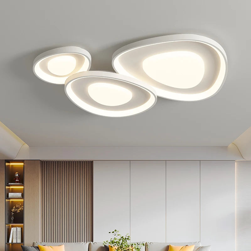 lustre led minimaliste moderne avec protection des yeux anti-bleue