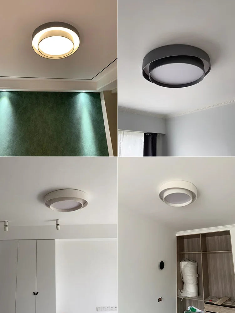 lustre moderne design nordique avec éclairage led 2024