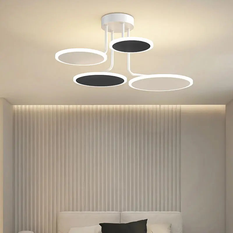 lustre en acrylique design pour intérieur moderne élégant et lumineux