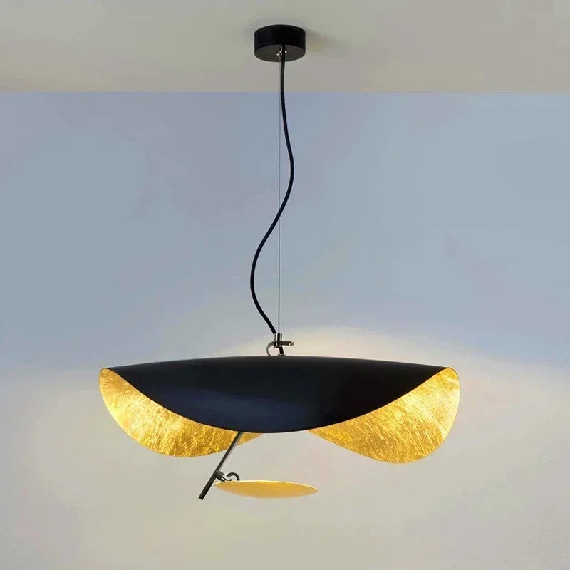 suspension en cuivre design moderne pour éclairage intérieur