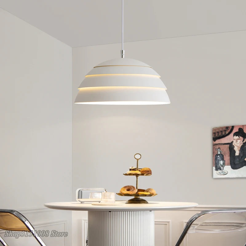 lampe suspendue design led moderne nordique industrielle