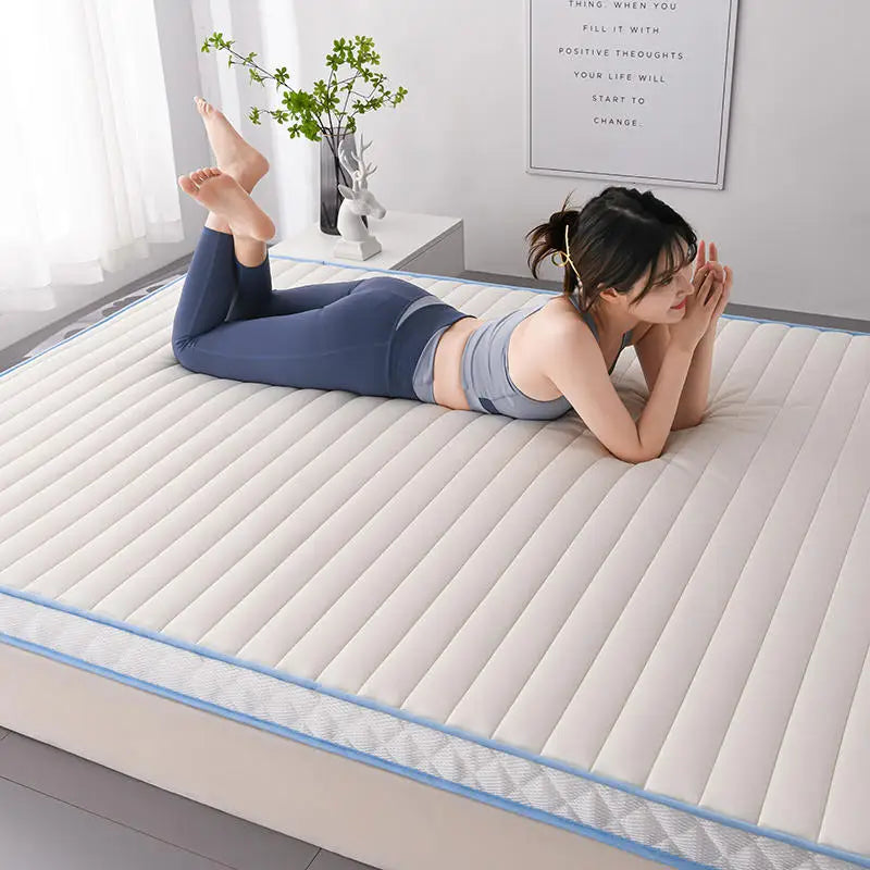 matelas en latex antibactérien doux pour dortoir et chambre étudiante