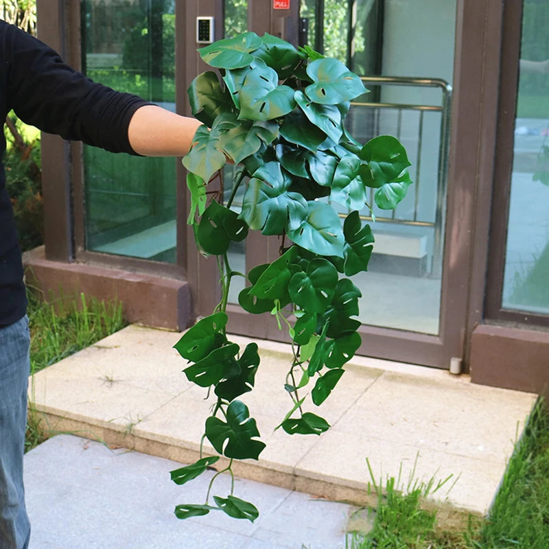 plantes artificielles suspendues vignes murales décoration intérieure et jardin