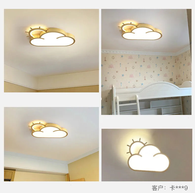 lampe nuage lumineuse pour lecture et décoration intérieure