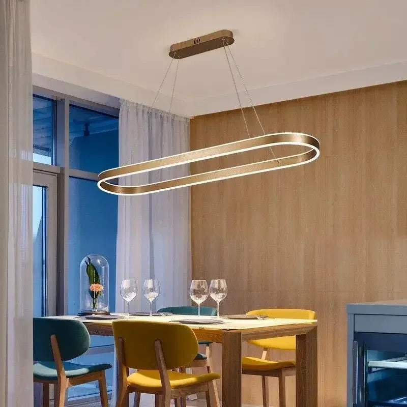 suspension à led moderne pour décoration intérieure élégante