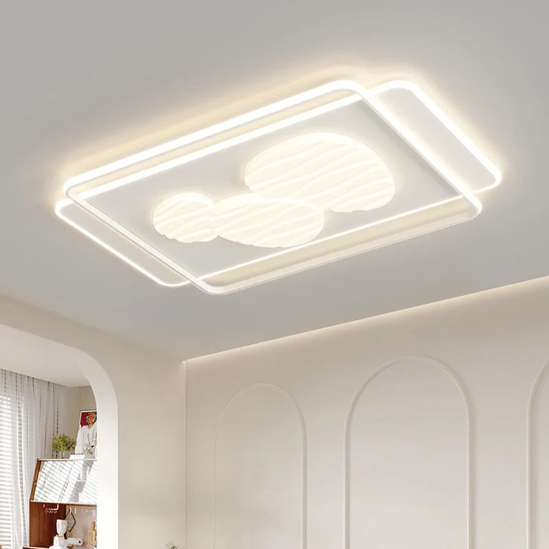 plafonnier à led moderne pour décoration intérieure et luminaires élégants