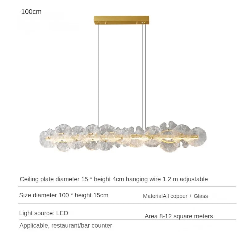 suspension en cuivre design français pour intérieur élégant