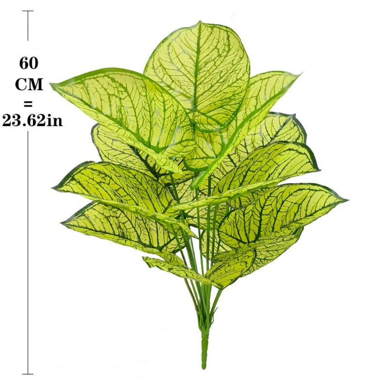 plantes artificielles décoratives pour bonsaï en pot