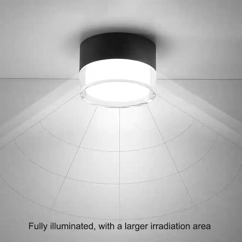 plafonnier led dimmable nordique montage surface design moderne