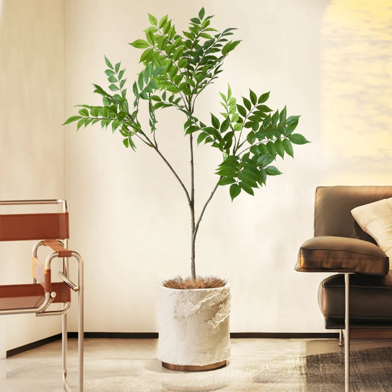 grandes plantes artificielles faux ficus arbre décoratif pour intérieur et extérieur