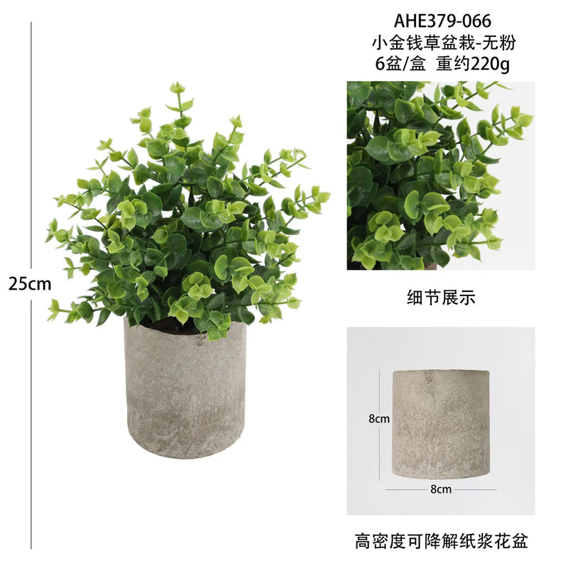 plantes artificielles pour décoration de bureau et table