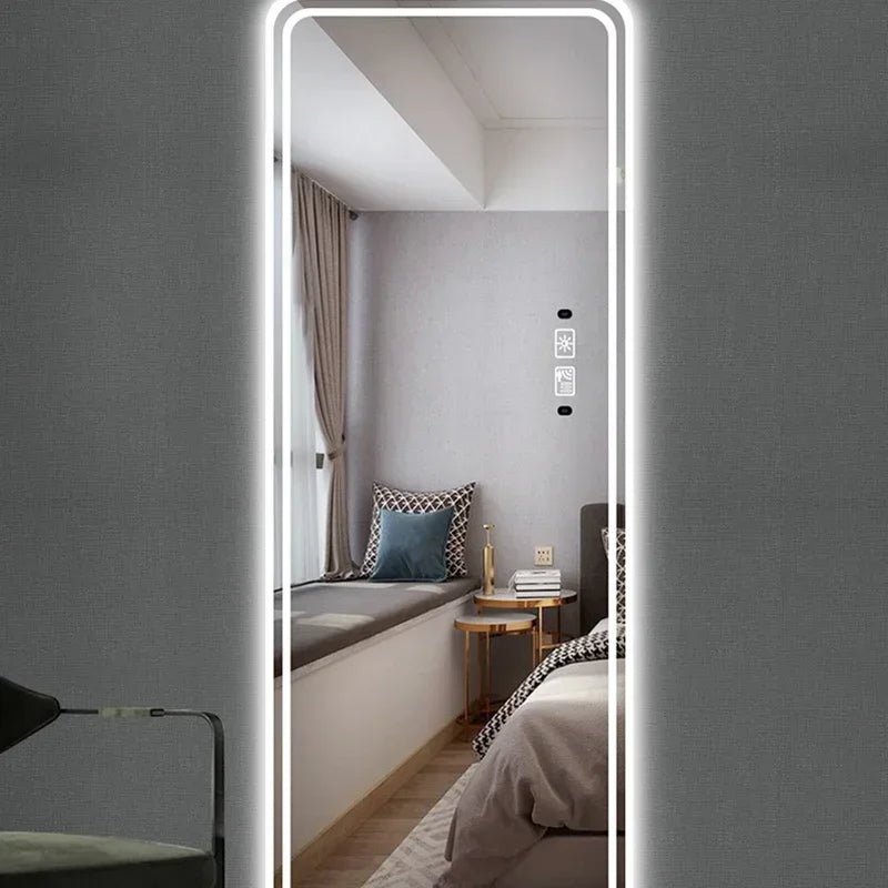 miroir intelligent grand format pour décoration intérieure