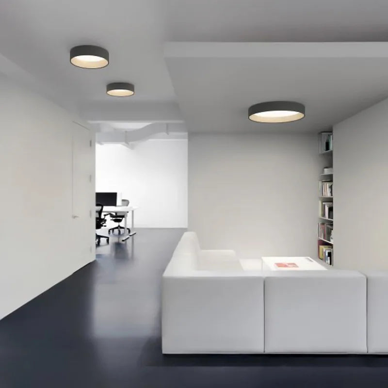 plafonnier led minimaliste pour un éclairage moderne intérieur