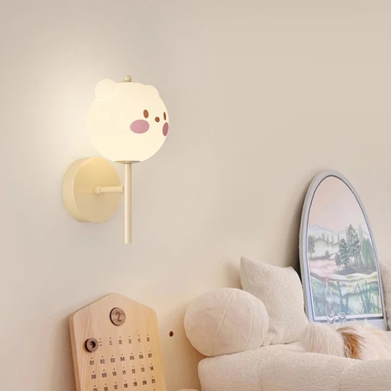 applique murale mignonne pour chambre d'enfant moderne et chaleureuse