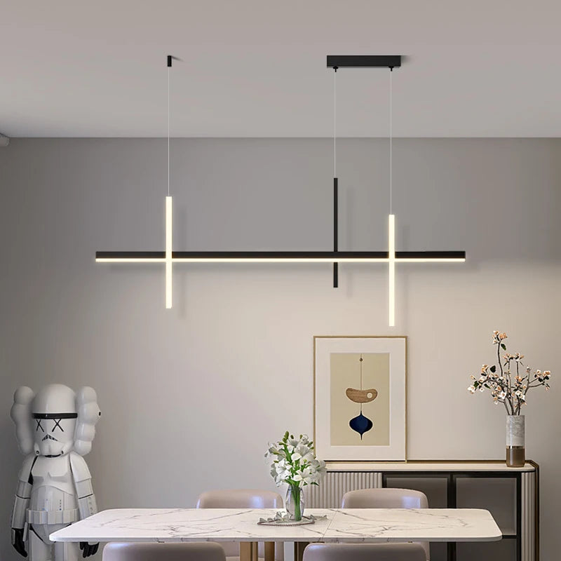 suspension led design moderne pour décoration intérieure artistique