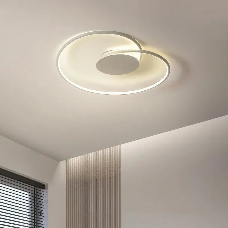 plafonnier led moderne pour décoration intérieure et ambiance chaleureuse